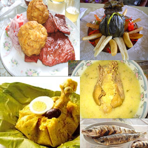 comida de la selva